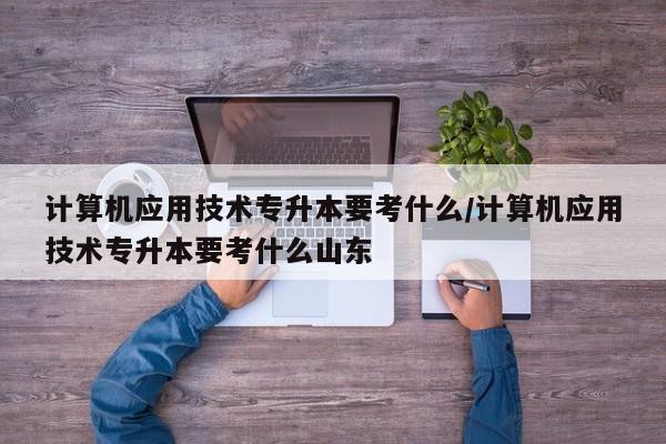 计算机应用技术专升本要考什么/计算机应用技术专升本要考什么山东